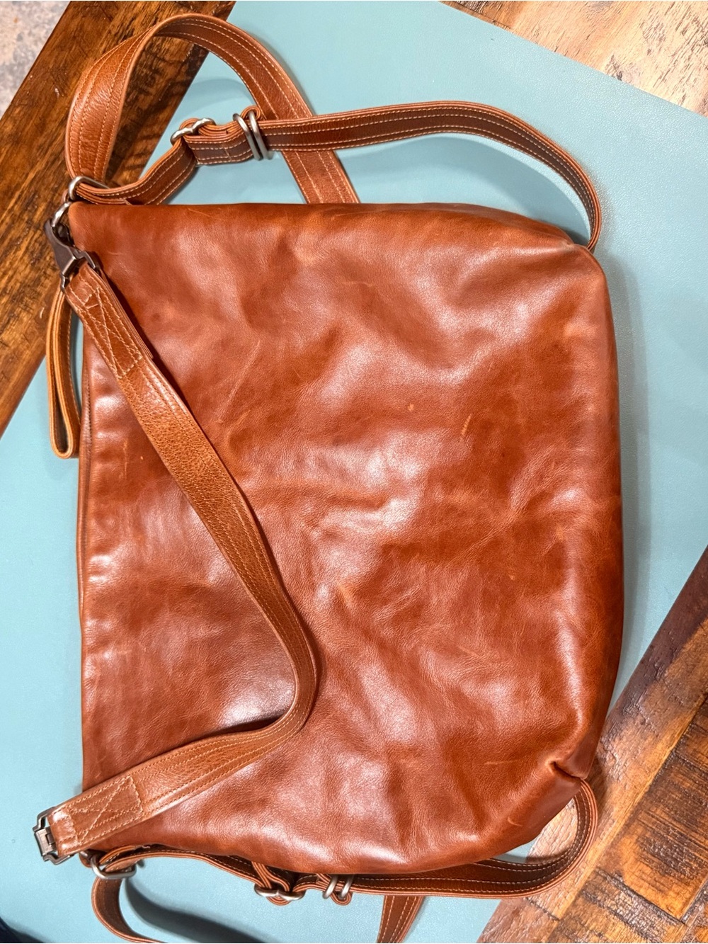 Rough and Tumble Large Duffel bag with short and long straps